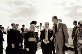 Indipendence of Malta - Chaplain Fr. Dimech, Archibishop Gonzi, Prime Minister George Borg Olivie...