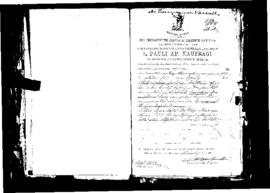 Passport Application of Vassallo Emanuel