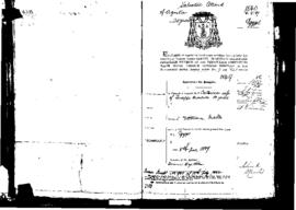 Passport Application of Armerico Catarina
