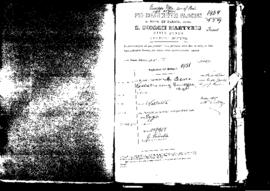 Passport Application of Vassallo Cesare