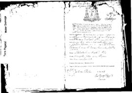 Passport Application of Zahra nee Gusman Teresa