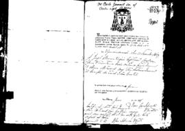 Passport Application of Zammit Carlo