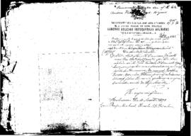 Passport Application of Vassallo Emanuel
