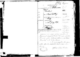 Passport Application of Agius Francesco