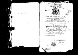 Passport Application of Zammit Saverio