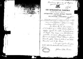 Passport Application of Agius Girolamo