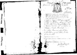 Passport Application of Zammit Felice
