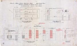 Royal Naval Hospital - West Block - Proposed Improvement of Natural Lighting N.E 1931 - A.E. Prop...