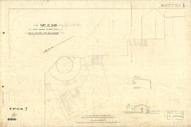 Fort St Elmo - (Lazarus Bastion (in Black pencil)) - Plan shewing "A" Group & D.R.F.