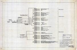 C in C's Residence, Admiralty House, Valletta; Digrammatic arrangement of Circuits ("as fitt...