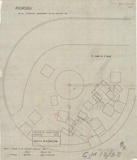 Ricasoli - Plan showing Bedstones to be omitted &C.