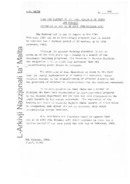 Extension of Act 11 of 1949 (The Housing Act)