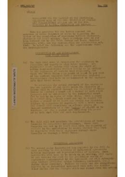 Improvements to the Trade Unions and Trade Disputes Ordinance, 1945 and the Conciliation and Arbi...