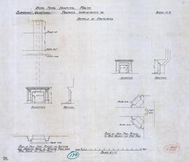 Royal Naval Hospital - Surgeon's Quarters - Proposed Improvements To Details Of Fireplaces
