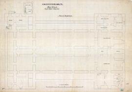 Royal Naval Hospital - West Block - Plan of Basement