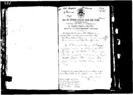 Passport Application of McNerney John Baptist