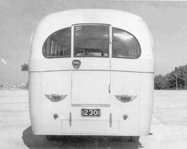 Initial Exam rear view of the 6th generation of bus 230