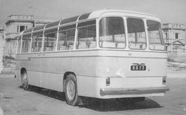 Initial Exam rear nearside view of the 3rd generation of bus 5571