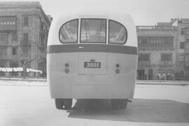 Initial Exam rear view of the 1st generation of bus 31503