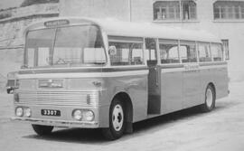 Initial Exam front nearside view of the 4th generation of bus 3307