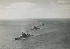 HMS Barham, HMS Warspite and HMS Malaya