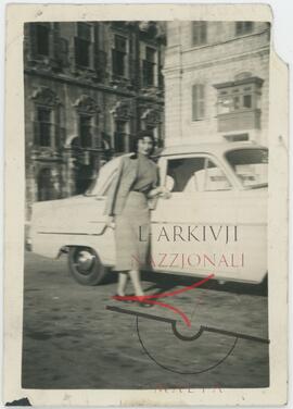 Woman posing for a photo at Castille Square