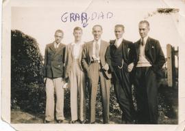 Grandfather and friends