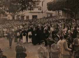 Visit of Cardinal Lepicier