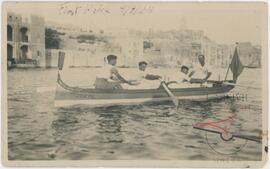 Regatta rowers