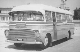 Initial Exam front nearside view of the 3rd generation of bus 2840