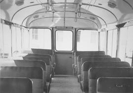 Initial Exam interior view facing rear of the 4th generation of bus 2329