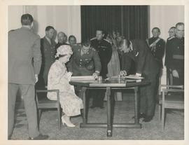 Visit of Queen Elizabeth II