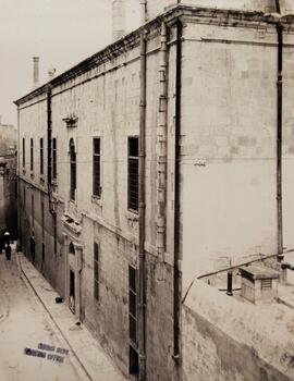 The old armoury (façade) - circa 1935