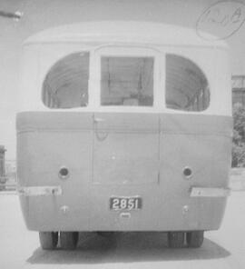 Post Rebody Exam rear view of the 2nd generation of bus 2851