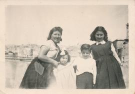 Anne, Tania, Carlo and Jean Despott