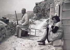 Loulou and her father Joseph 'Żużu' Pizzuto