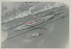 RMS Queen Elizabeth at the Malta Drydocks