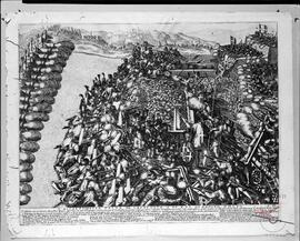 The assault on thePost of the Castillian Knights on the 21st August 1565.