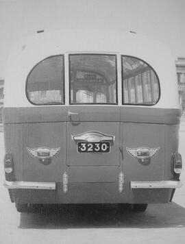 Initial Exam rear view of the 4th generation of bus 3230