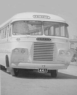 Initial Exam front view of the 4th generation of bus 441