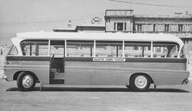 Initial Exam front nearside view of the 4th generation of bus 2458