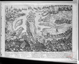 The siege and bombardment of St Elmo on the 27th May 1565.