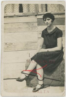 Woman posing for a photo