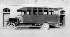 Bus 301 in Mellieha - nearside view