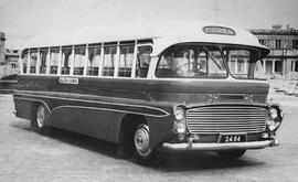 Post Rebuild Exam front offside view of the 4th generation of bus 2484