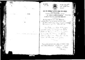 Passport Application of Bartolo Nicola