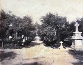 View of English cemetry (Ta' Braxia Cemetry) from the entrance