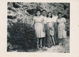 The Pizzuto sisters and friends at Dingli Cliffs