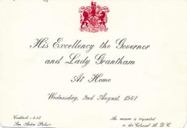 Governor's invitation