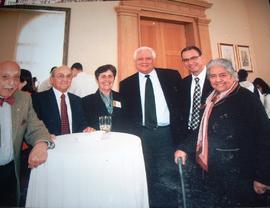 Frank Mifsud with directors of the Welfare Department